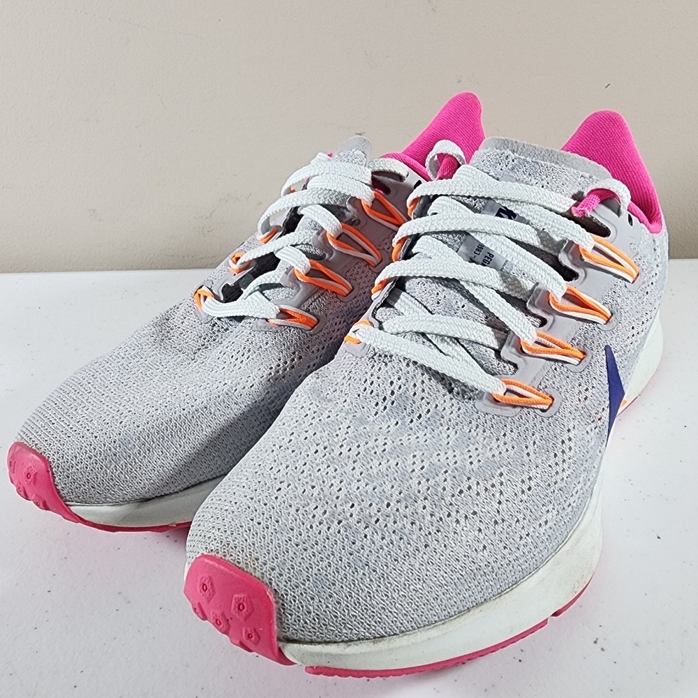 Nike Womens Air Zoom Pegasus 36 CK4473-001 Gray Running Shoes Sneakers Size 6.5